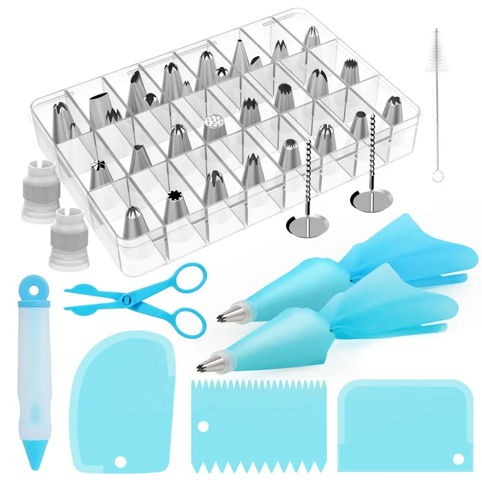 Cake Decorating Tools Pipe Icing Nozzles Baking Supplies Stainless Steel Dessert Decoration Kitchen Accessories
Cake Decorating Tools Pipe Icing Nozzles Baking Supplies Stainless Steel Dessert Decoration Kitchen Accessories