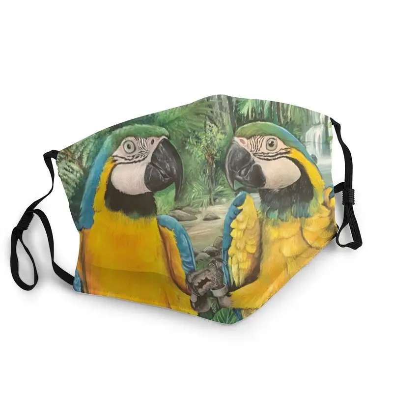 Blue And Gold Macaws Washable Mouth Face Mask Unisex Adult Waterfall Portrait Anti Dust Mask Protection Cover Respirator Muffle
Blue And Gold Macaws Washable Mouth Face Mask Unisex Adult Waterfall Portrait Anti Dust Mask Protection Cover Respirator Muffle