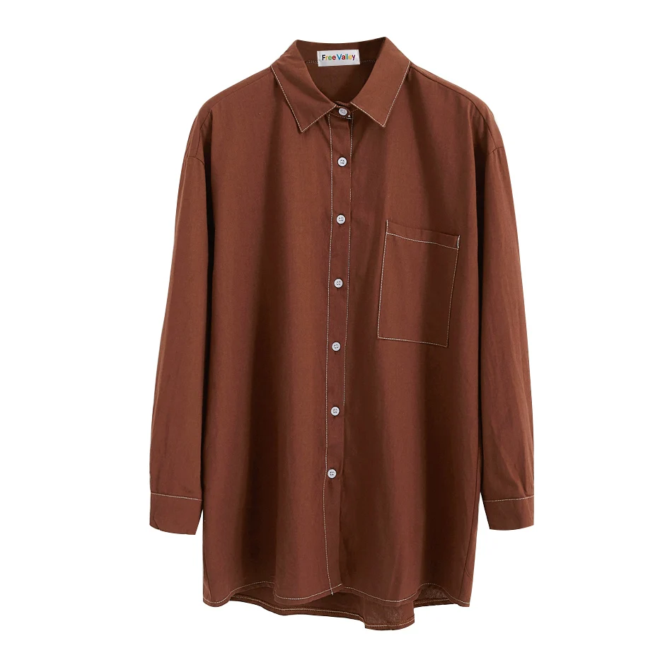 Women's Shirts Tunic Japan Kawaii Ladies Retro Solid Color Pocket Lap Top Shirt Female Punk Harajuku Cute Clothes For Women
Women's Shirts Tunic Japan Kawaii Ladies Retro Solid Color Pocket Lap Top Shirt Female Punk Harajuku Cute Clothes For Women