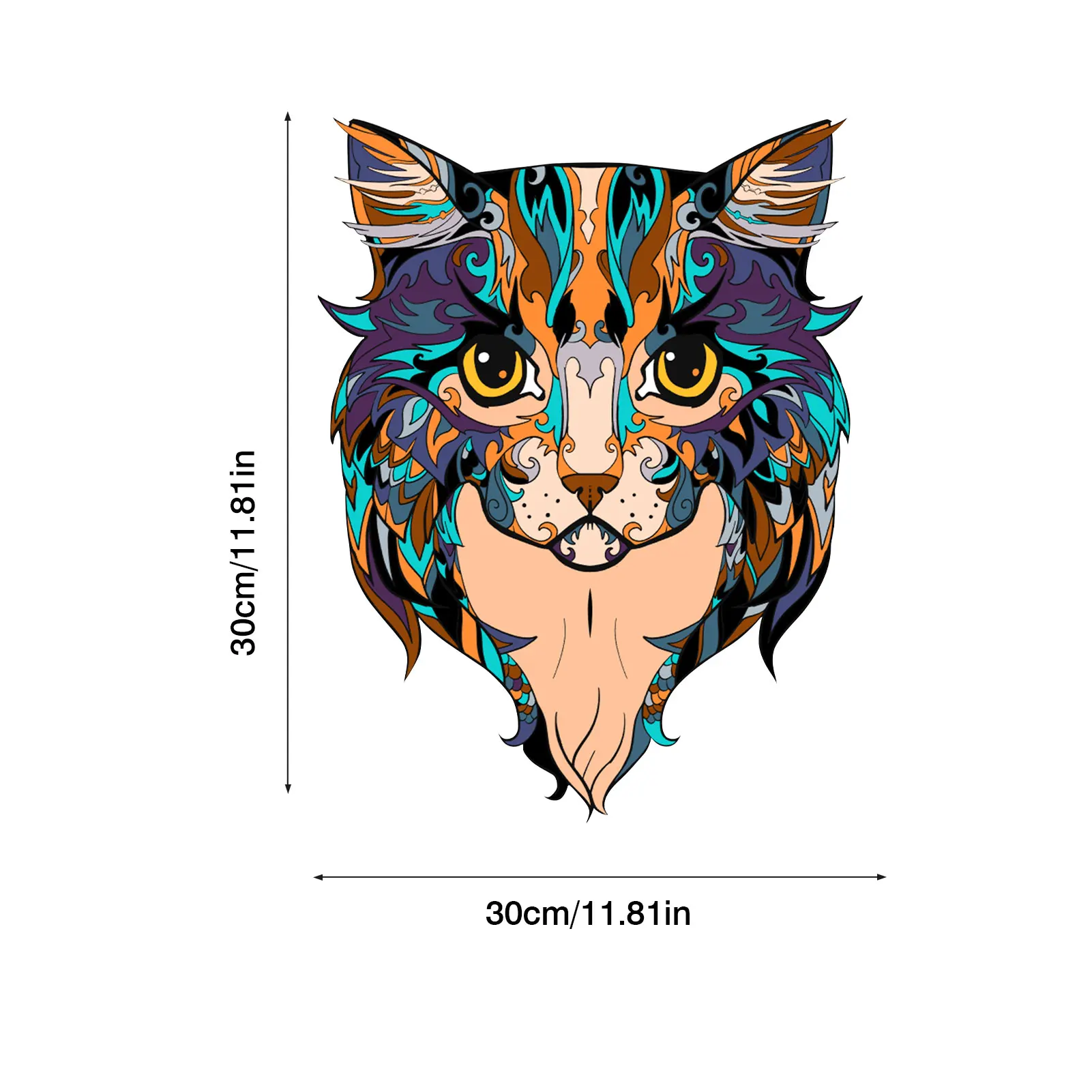 Wooden Jigsaw Puzzles Mysterious Cat Educational Puzzle Gift For Adults Children Each Piece Is Animal Shaped DIY Wooden Puzzles
Wooden Jigsaw Puzzles Mysterious Cat Educational Puzzle Gift For Adults Children Each Piece Is Animal Shaped DIY Wooden Puzzles