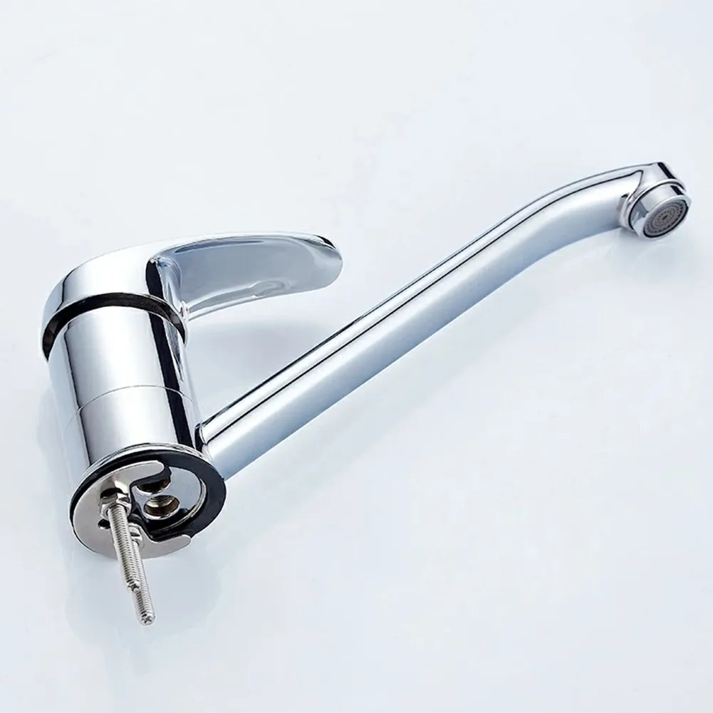 Kitchen Sink Mixer Single Lever Faucet Rotary Nozzle Modern Chrome Basin Faucet Resistant To High Temperature And High Pressure
Kitchen Sink Mixer Single Lever Faucet Rotary Nozzle Modern Chrome Basin Faucet Resistant To High Temperature And High Pressure