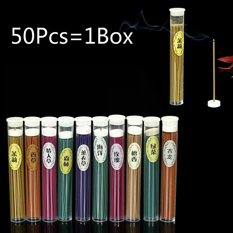 50Pcs Atural Plant Incense Sticks Aromatherapy Fragrance Spices Fresh Air Aroma Air Frenshener Deodorant Lavender Randomly Sent
50Pcs Atural Plant Incense Sticks Aromatherapy Fragrance Spices Fresh Air Aroma Air Frenshener Deodorant Lavender Randomly Sent