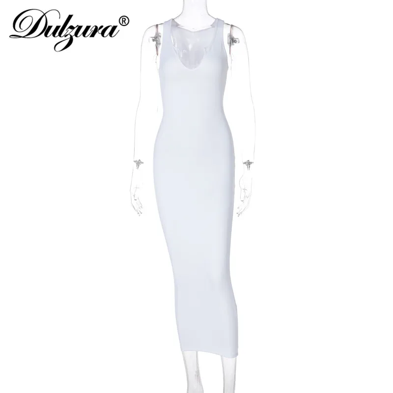 Dulzura Ribbed Knitted Stripe Women Sleeveless Midi Dress V Neck Bodycon Sexy Streetwear Party Club Elegant 2021 Spring Summer
Dulzura Ribbed Knitted Stripe Women Sleeveless Midi Dress V Neck Bodycon Sexy Streetwear Party Club Elegant 2021 Spring Summer