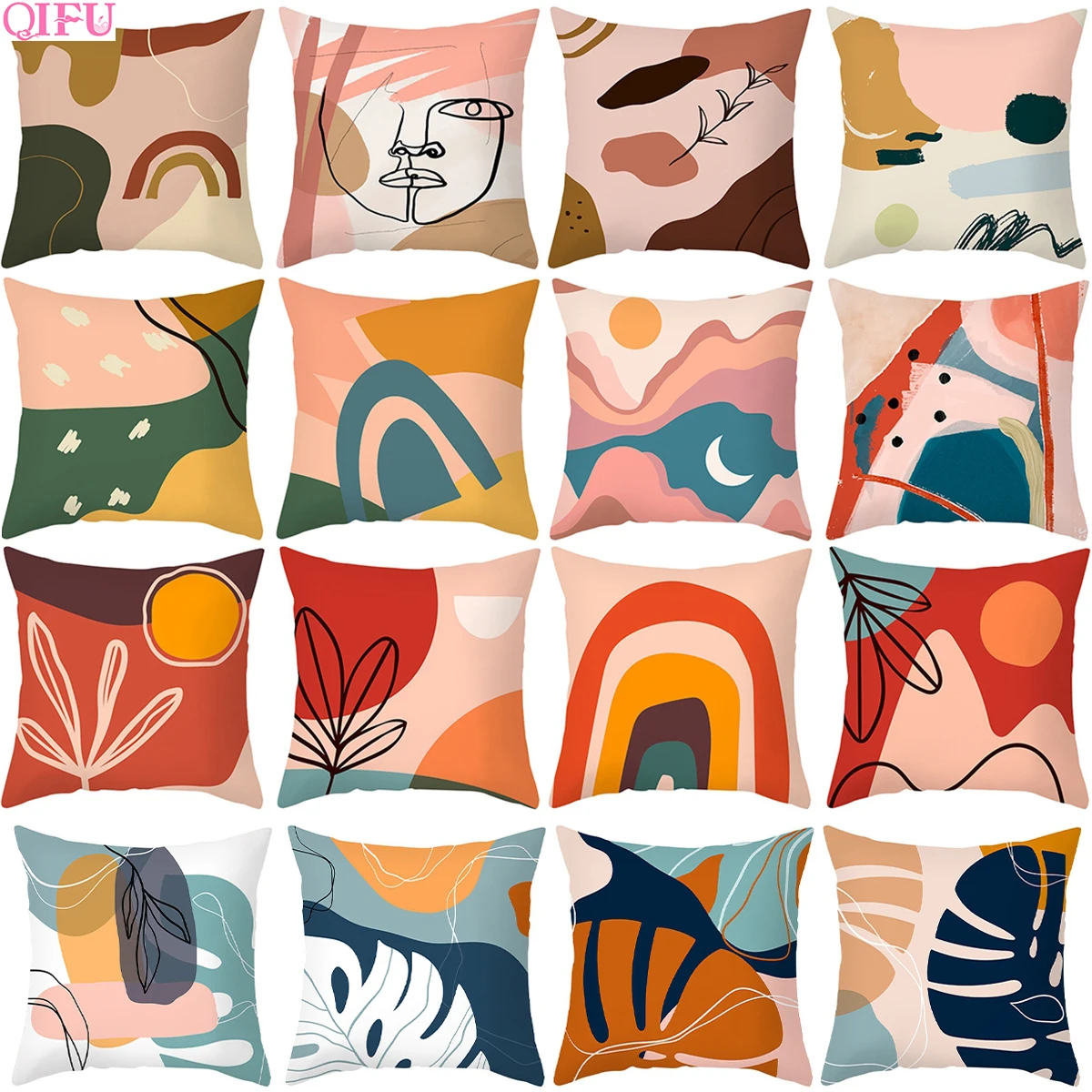 QIFU 45*45cm Colored Polyester Pillowcase Decorative Cushion Cover For Sofa Chair Seat Cover Pillowcases For Pillows Home Decor
QIFU 45*45cm Colored Polyester Pillowcase Decorative Cushion Cover For Sofa Chair Seat Cover Pillowcases For Pillows Home Decor