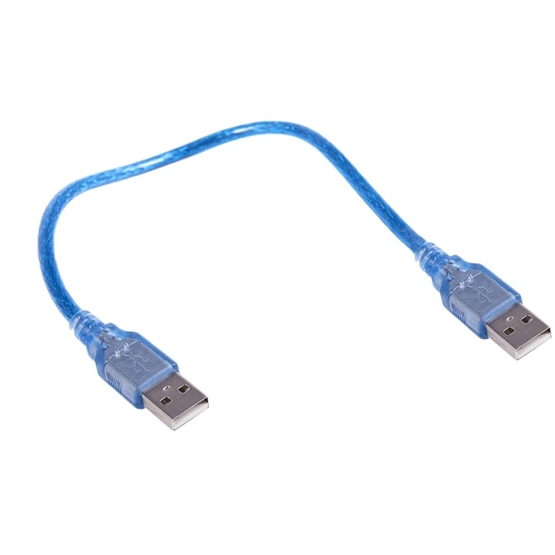 30 см 1 фут USB 2 0 Тип A / кабель Папа-папа удлинитель синий | Электроника