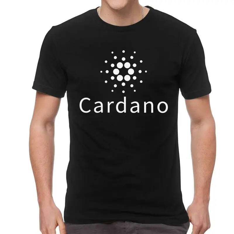 Cardano Футболка Мужская хлопковая футболка с принтом, новые футболки с короткими рукавами цепочки, футболки, топы
Cardano Футболка Мужская хлопковая футболка с принтом, новые футболки с короткими рукавами цепочки, футболки, топы