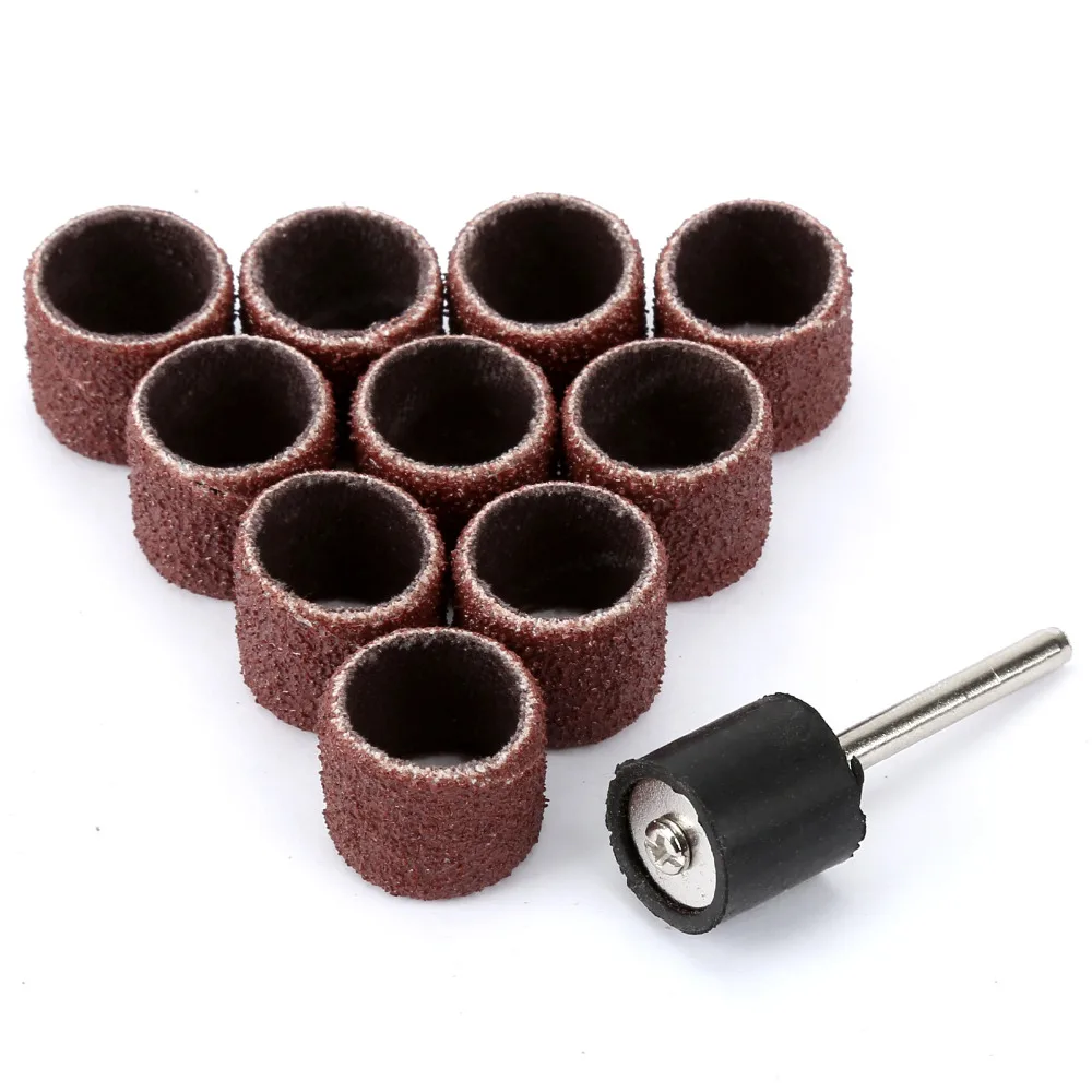 10 шт. Аксессуары Dremel 12,5 мм грит 80 # шлифовальные ленты + 3,17 мм шлифовальный барабан оправка вращающийся инструмент дрель для ногтей Набор бит ...
10 шт. Аксессуары Dremel 12,5 мм грит 80 # шлифовальные ленты + 3,17 мм шлифовальный барабан оправка вращающийся инструмент дрель для ногтей Набор бит ...