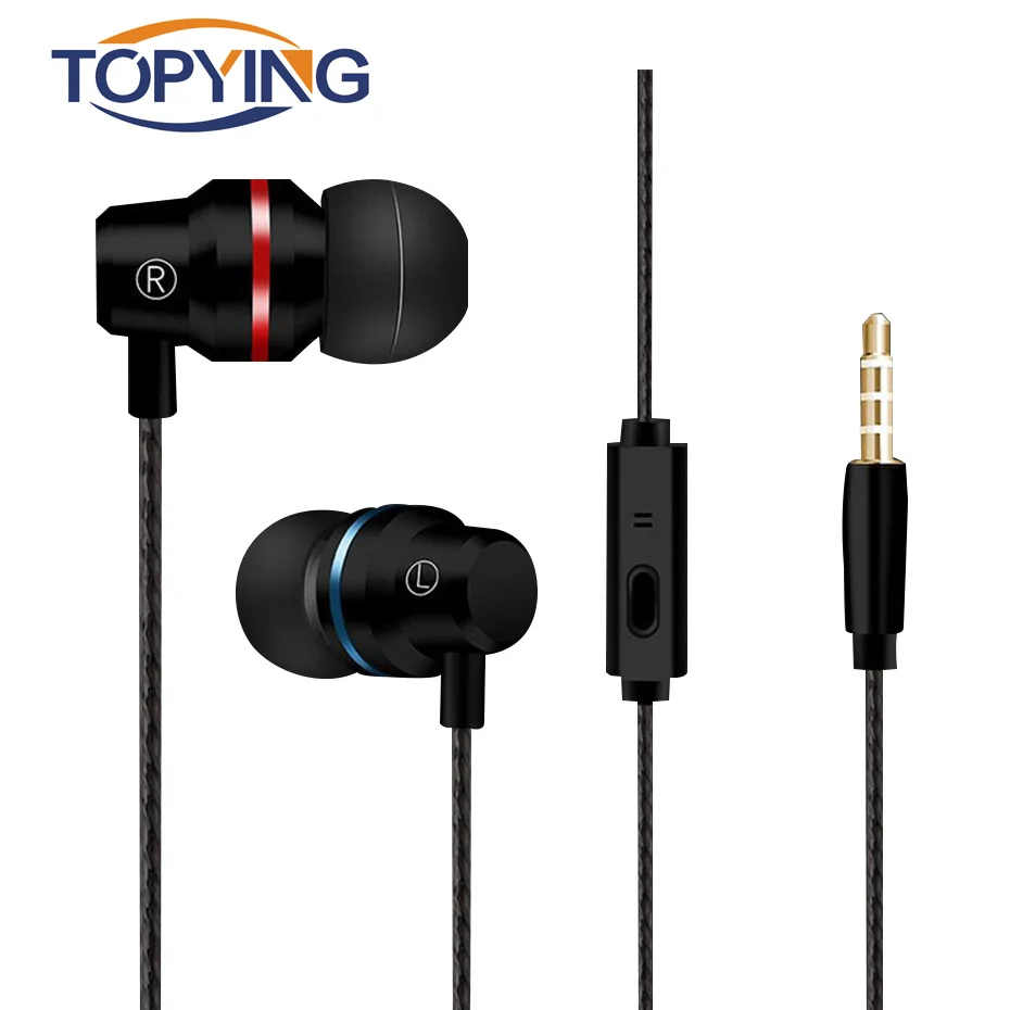 Проводные наушники для MP3 мини музыкальные спортивные вкладыши стерео HiFi игровые