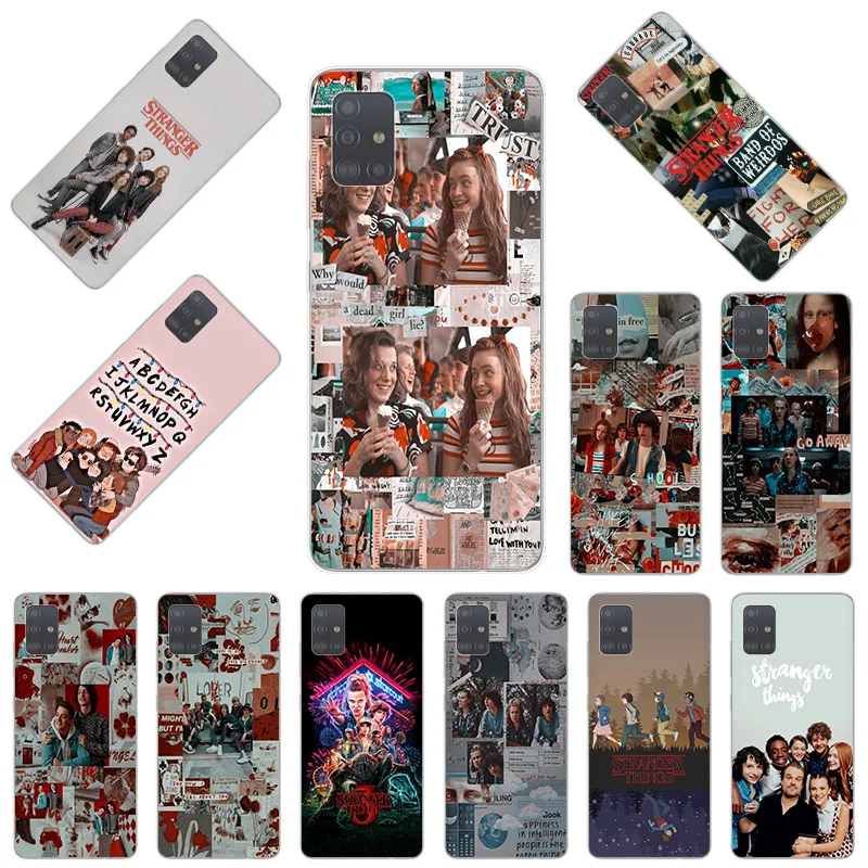 

Stranger Things Silicone Soft Phone Case For Samsung A42 A41 A51 A71 A12 A72 A52 A10 A20 A11 A21 A31 A40 A50 A32 A22 A70 Cover