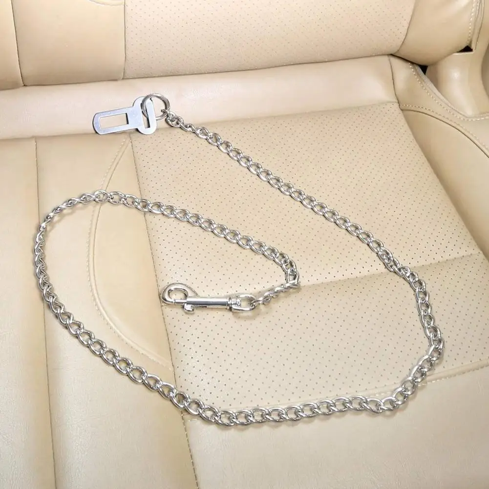 Reusable Stylish Heavy Duty Pet Belt Rope Stainless Steel Pet Seat Belt Anti-rust for Vehicle
Reusable Stylish Heavy Duty Pet Belt Rope Stainless Steel Pet Seat Belt Anti-rust for Vehicle