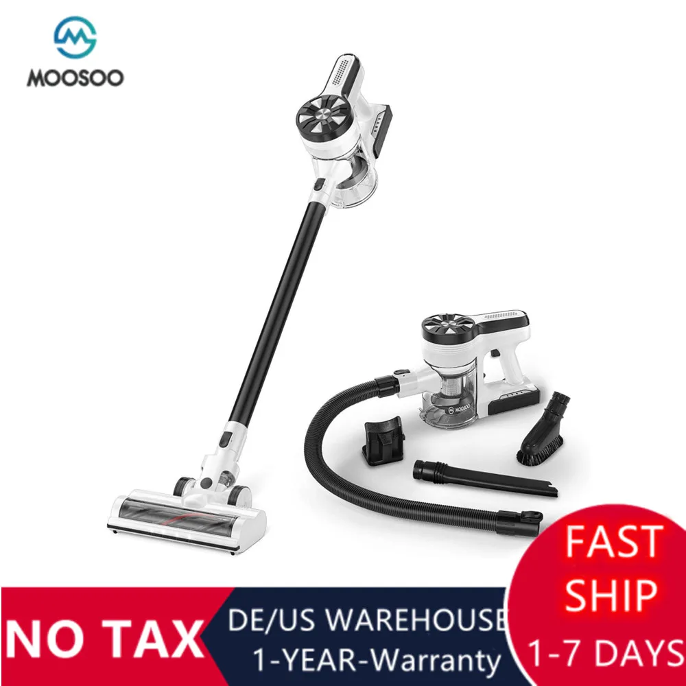 MOOSOO M24 Cordless Vacuum Cleaner 26000Pa Powerful Suction 250W Screen Wireless Handheld Vacuum for Cleaning Home Car Pet
MOOSOO M24 Cordless Vacuum Cleaner 26000Pa Powerful Suction 250W Screen Wireless Handheld Vacuum for Cleaning Home Car Pet