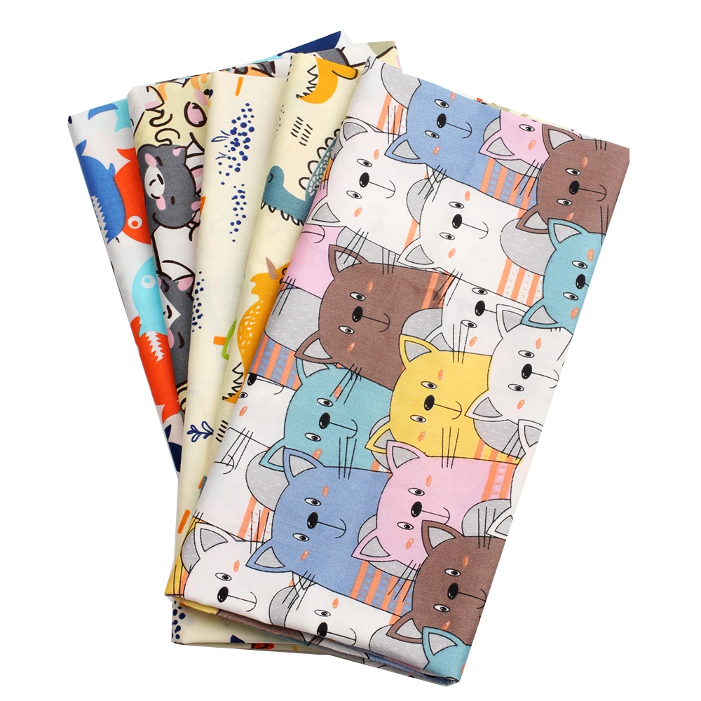 100% Cotton Fabric By The Yard Cartoon Shark Cat Printed Cloth Sheet for Home Textile Child Dress Making Diy Craft Supplies 
100% Cotton Fabric By The Yard Cartoon Shark Cat Printed Cloth Sheet for Home Textile Child Dress Making Diy Craft Supplies