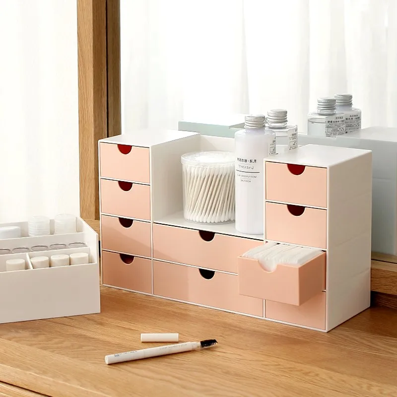 Simple Desk Drawer Receive A Box Of Multi-functional Stationery Receive Office Multilayer Plastic Storage Box
Simple Desk Drawer Receive A Box Of Multi-functional Stationery Receive Office Multilayer Plastic Storage Box