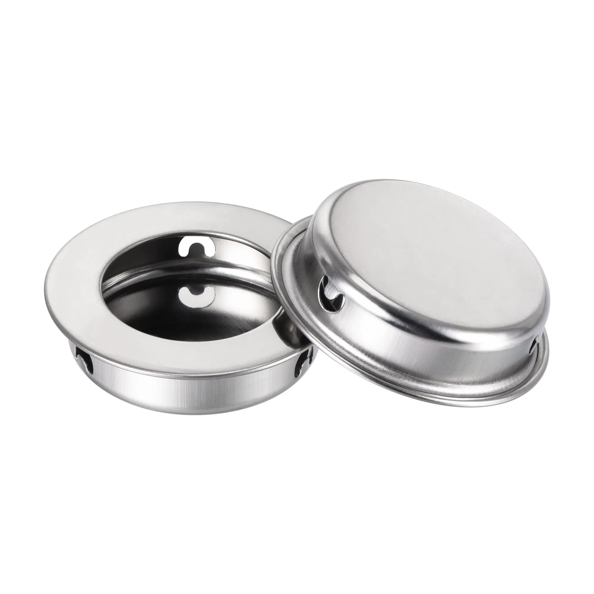 Uxcell Finger Flush Pull Handle, 16pcs 25mm/0.98" Hole Dia, Plane Recessed Drawer Door Pull, Silver Tone
Uxcell Finger Flush Pull Handle, 16pcs 25mm/0.98" Hole Dia, Plane Recessed Drawer Door Pull, Silver Tone