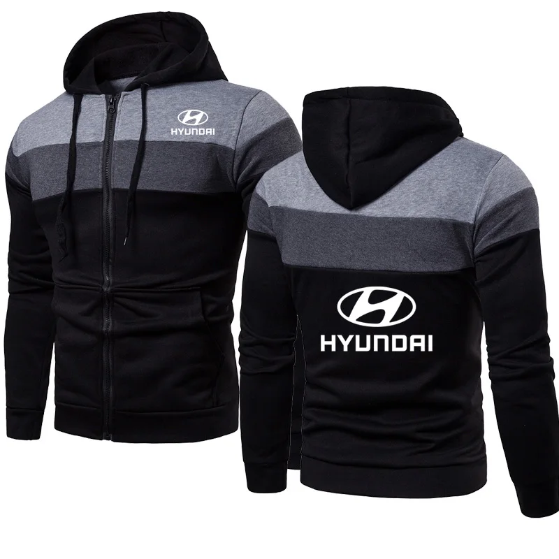 NEW Spring Autumn Zip Jacket Hyundai Car Logo Printing Fashion Casual Splicing Cotton Men jackets High Quality Men Clothing
NEW Spring Autumn Zip Jacket Hyundai Car Logo Printing Fashion Casual Splicing Cotton Men jackets High Quality Men Clothing