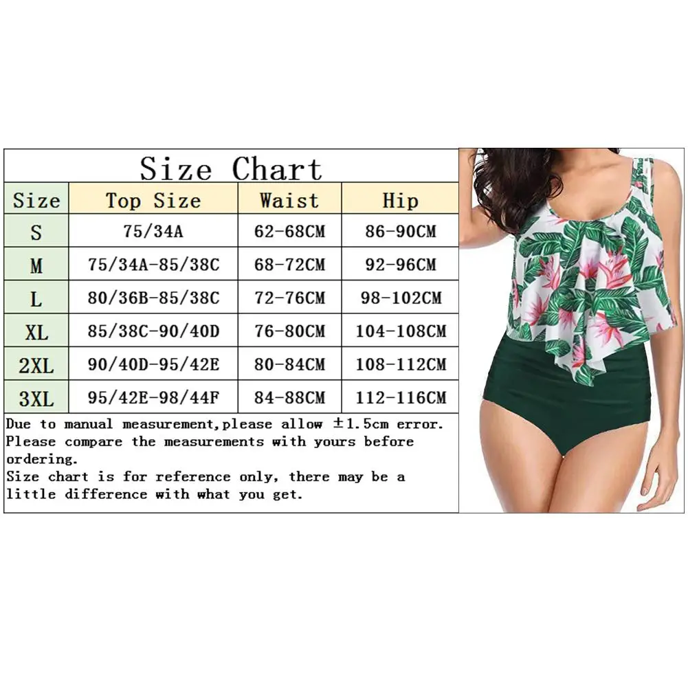 2021 New Women Bikini Swimsuit High Waisted Bottom Plus Size Beach Print Swimwear Tankini Summer Beach Bathing Suit
2021 New Women Bikini Swimsuit High Waisted Bottom Plus Size Beach Print Swimwear Tankini Summer Beach Bathing Suit