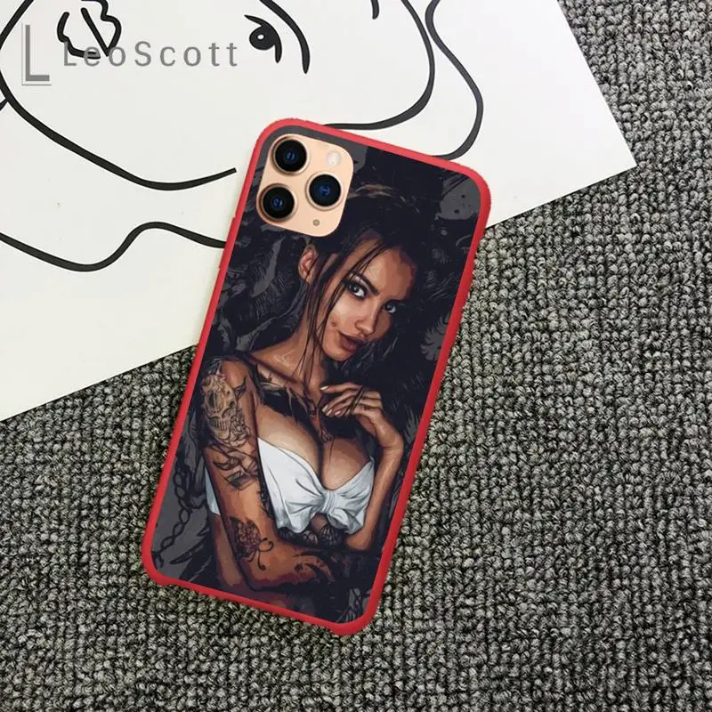 Sleeve Tattoo Girl Phone Case Candy Color for iPhone 11 12 mini pro XS MAX 8 7 6 6S Plus X 5S SE 2020 XR
Sleeve Tattoo Girl Phone Case Candy Color for iPhone 11 12 mini pro XS MAX 8 7 6 6S Plus X 5S SE 2020 XR