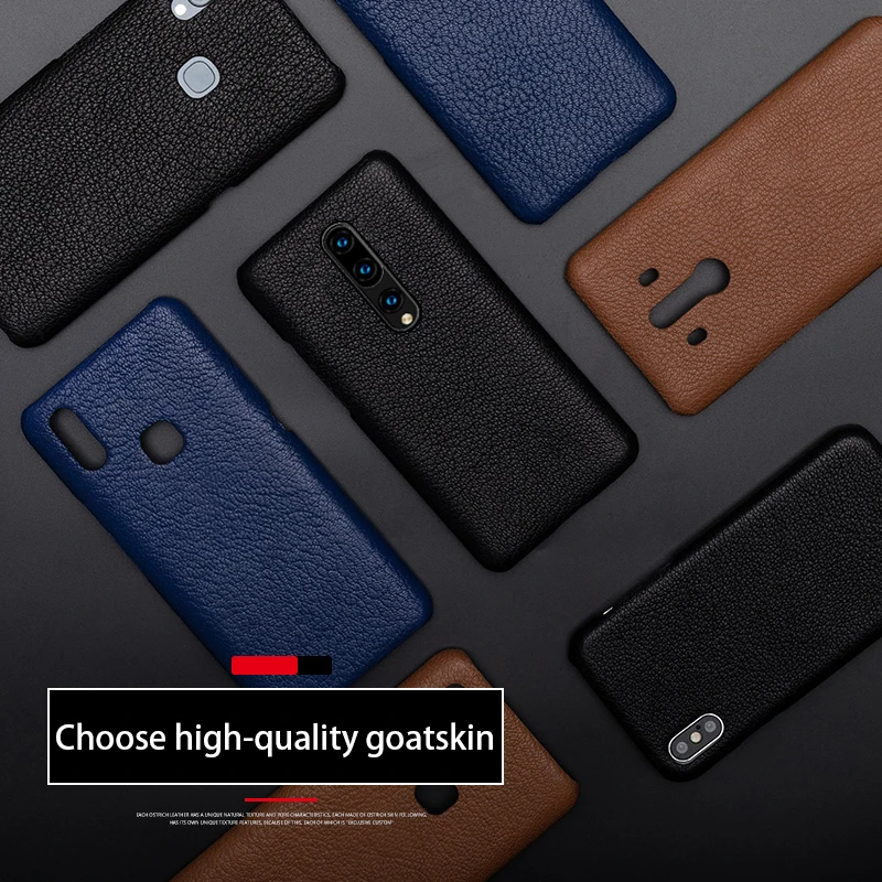 Genuine Leather Phone Case For Oneplus 8 Pro 7 Pro 7T Pro 6 6T 5 5T 3 3T Cases Luxury Natural Goat Skin Comfortable Feel Cover
Genuine Leather Phone Case For Oneplus 8 Pro 7 Pro 7T Pro 6 6T 5 5T 3 3T Cases Luxury Natural Goat Skin Comfortable Feel Cover