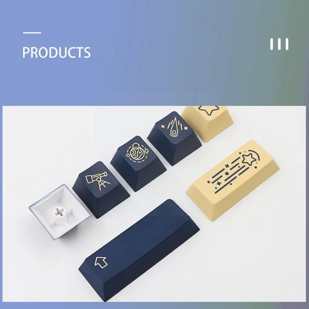 135 Key 5 Sides Dye Sublimation PBT Keycap for CHERRY Profile MX Switch Gaming Mechanical Keyboard Keycaps Stargazing Key C Q2R0
135 Key 5 Sides Dye Sublimation PBT Keycap for CHERRY Profile MX Switch Gaming Mechanical Keyboard Keycaps Stargazing Key C Q2R0