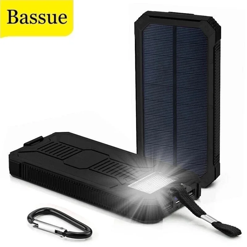 99000mAh Solar Power Bank for iPhone Xiaomi Huawei Samsung Powerbank Portable Charger External Battery Power Bank Camping Light
99000mAh Solar Power Bank for iPhone Xiaomi Huawei Samsung Powerbank Portable Charger External Battery Power Bank Camping Light