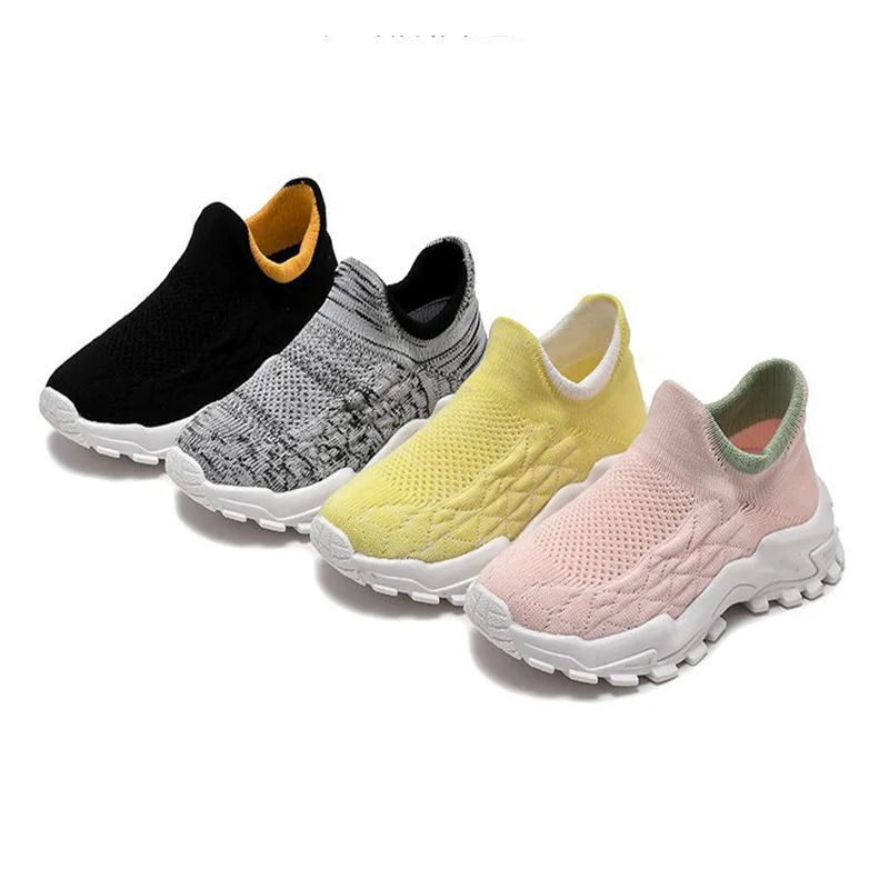 2021 New Kids Shoes Non-slip Knit Upper Baby Sneaker Casual Flat Sneakers Shoes Children size Kid Girls Boys Sports Shoes E01044 
2021 New Kids Shoes Non-slip Knit Upper Baby Sneaker Casual Flat Sneakers Shoes Children size Kid Girls Boys Sports Shoes E01044