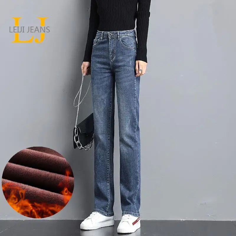 LEIJIJEANS 2021 Winter Big Size Fashion Bleached Vintage Mid Waist Full Length Loose Straight Mom Jeans Stretch Jeans For Woman
LEIJIJEANS 2021 Winter Big Size Fashion Bleached Vintage Mid Waist Full Length Loose Straight Mom Jeans Stretch Jeans For Woman
