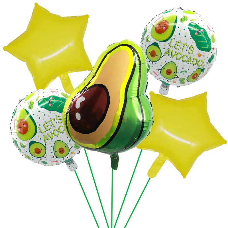 5pcs/set Avocado Pineapple Cactus Fruit Balloons Hawaii Summer Birthday Party Decoration Mexican Carnival Party Balloon Supplies
5pcs/set Avocado Pineapple Cactus Fruit Balloons Hawaii Summer Birthday Party Decoration Mexican Carnival Party Balloon Supplies