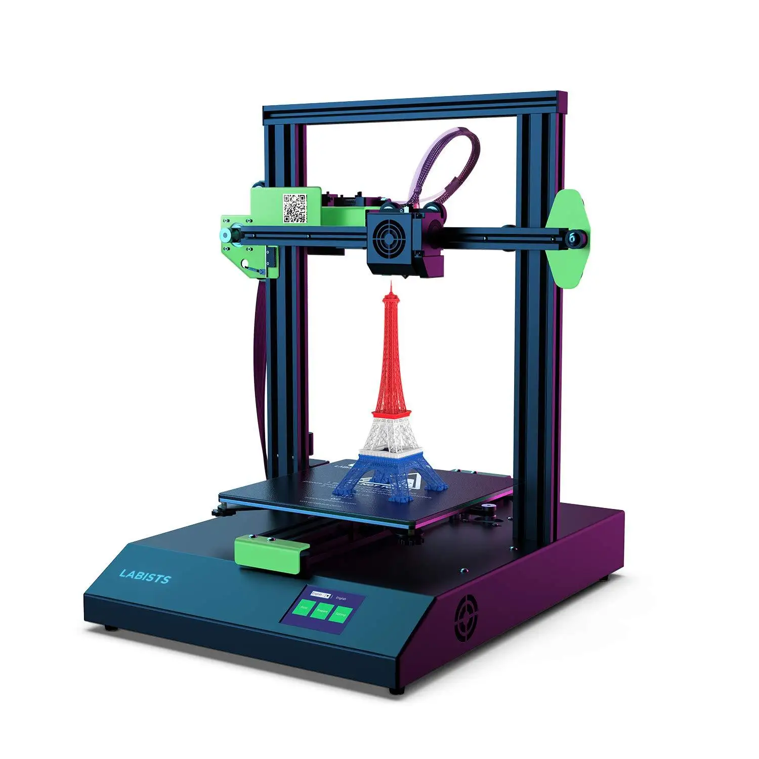 3D Printer High Precision Touch Screen DIY 3D Printer kit for Adults with Resume Printing Function, Printing Size 220X220X250mm
3D Printer High Precision Touch Screen DIY 3D Printer kit for Adults with Resume Printing Function, Printing Size 220X220X250mm
