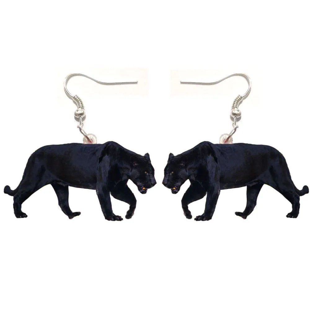 Black Leopard Acrylic Earrings Cat Fashion Women Ladies Girl Gift Jewelry Dangle Pendant Big Drop Fly Wing Bird Earring Party 
Black Leopard Acrylic Earrings Cat Fashion Women Ladies Girl Gift Jewelry Dangle Pendant Big Drop Fly Wing Bird Earring Party