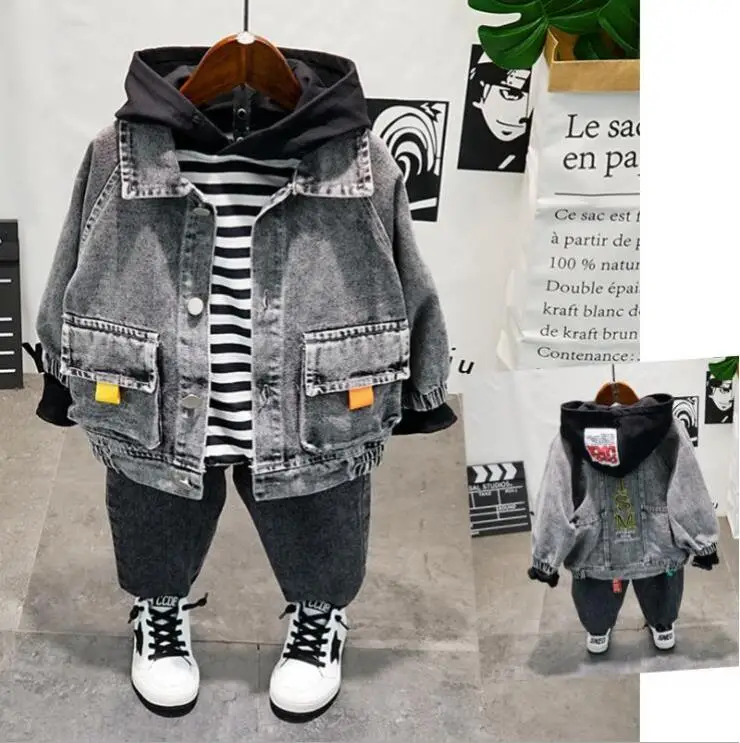 New Fashion Boys Clothing Set Spring Autumn Children Hooded + Kids Pants Sport Suit Children Outfits Tracksuit Clothing 2-7Years
New Fashion Boys Clothing Set Spring Autumn Children Hooded + Kids Pants Sport Suit Children Outfits Tracksuit Clothing 2-7Years