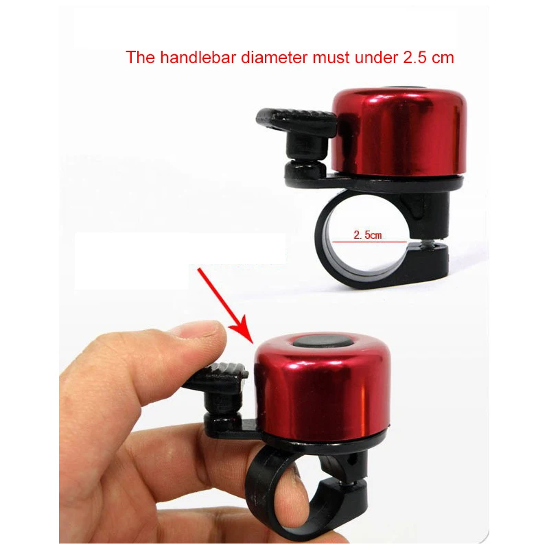 2 pcs Mini Bicycle Bell Safety Cycling Bike Handlebar Metal Ring Outdoor MTB Riding Warning Alarm Horn
2 pcs Mini Bicycle Bell Safety Cycling Bike Handlebar Metal Ring Outdoor MTB Riding Warning Alarm Horn