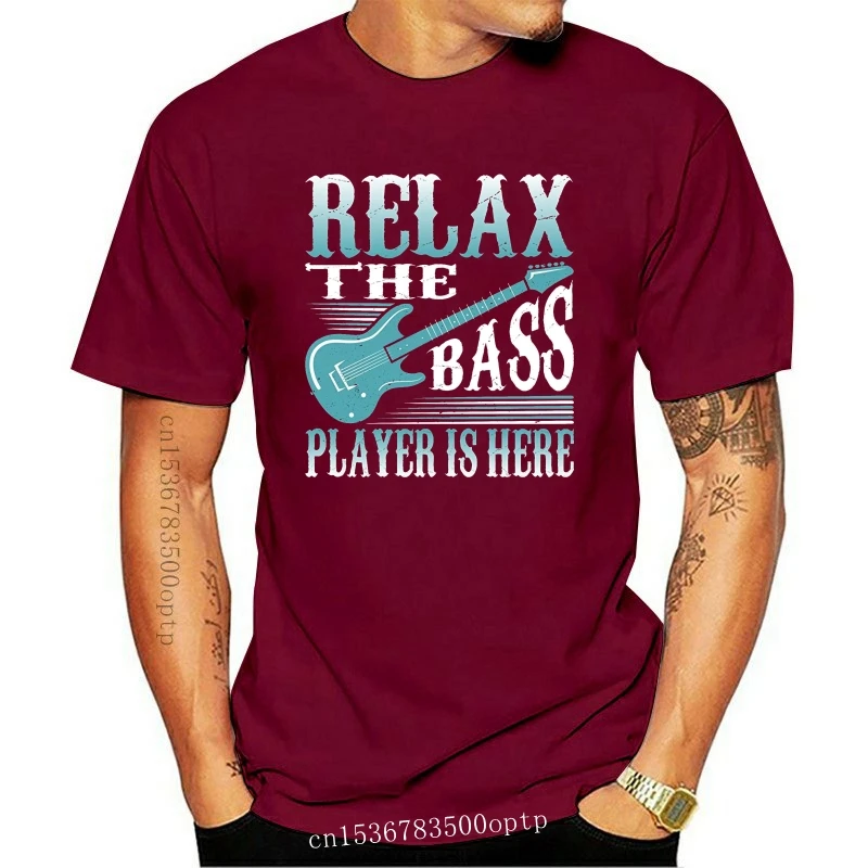 New Relax The Bass Player Is Here An Awesome T Shirt Gift T-shirt Summer Style Men T Shirt
New Relax The Bass Player Is Here An Awesome T Shirt Gift T-shirt Summer Style Men T Shirt