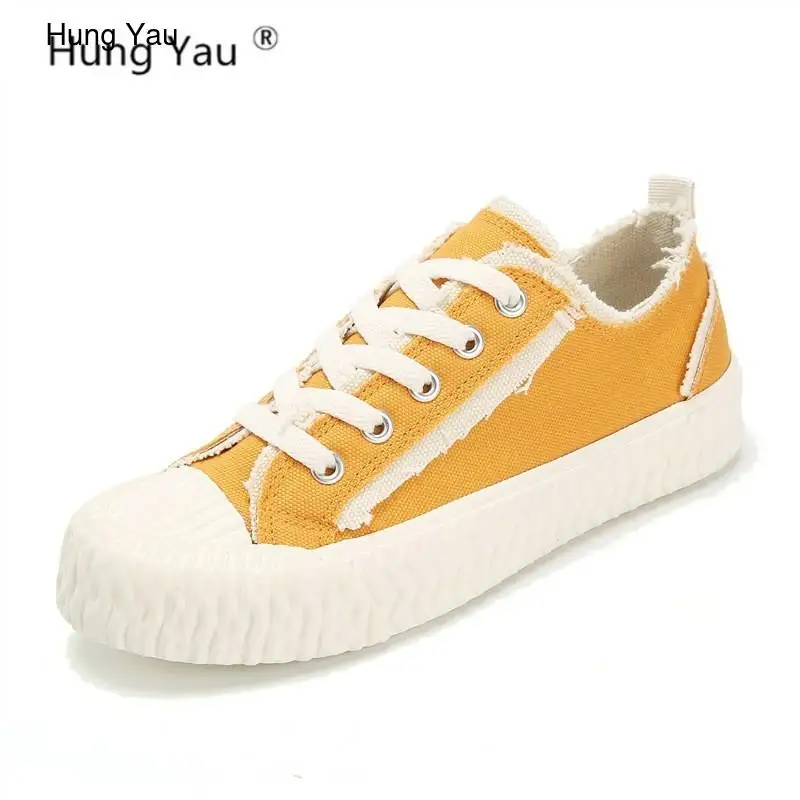 Women's Vulcanize Shoes Women Sneakers Blue Denim Casual Shoes Female Lace up Canvas Summer Platform Shoes Plus Size 35-43
Women's Vulcanize Shoes Women Sneakers Blue Denim Casual Shoes Female Lace up Canvas Summer Platform Shoes Plus Size 35-43