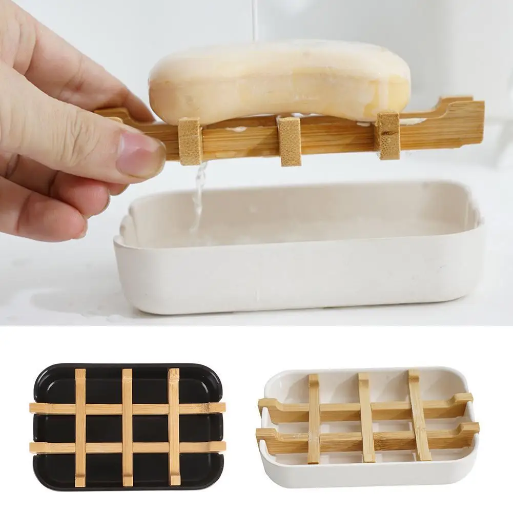 1PC Bamboo Soap Dish Wooden Holder Bathroom Soap Boxs Bathroom Rack Plate Soap Box Storage Dish Tray Case Container U1Q3
1PC Bamboo Soap Dish Wooden Holder Bathroom Soap Boxs Bathroom Rack Plate Soap Box Storage Dish Tray Case Container U1Q3