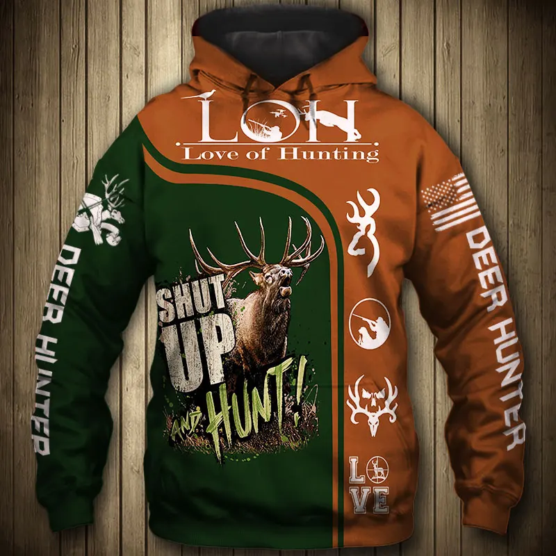Love of Hunting Deer Hunter 3D Printed Men For Women Hoodies Sweatshirt Unisex Harajuku Streetwear Zipper Pullover Casual Jacket 
Love of Hunting Deer Hunter 3D Printed Men For Women Hoodies Sweatshirt Unisex Harajuku Streetwear Zipper Pullover Casual Jacket