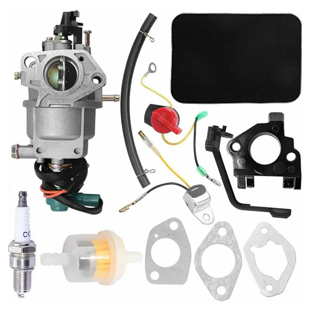 11Pcs Carburetor Kit For Champion Power CPE 41532 439CC 7000 9000 Watt 16HP 18HP Generator Generac GP5000 GP5500 GP6000
11Pcs Carburetor Kit For Champion Power CPE 41532 439CC 7000 9000 Watt 16HP 18HP Generator Generac GP5000 GP5500 GP6000