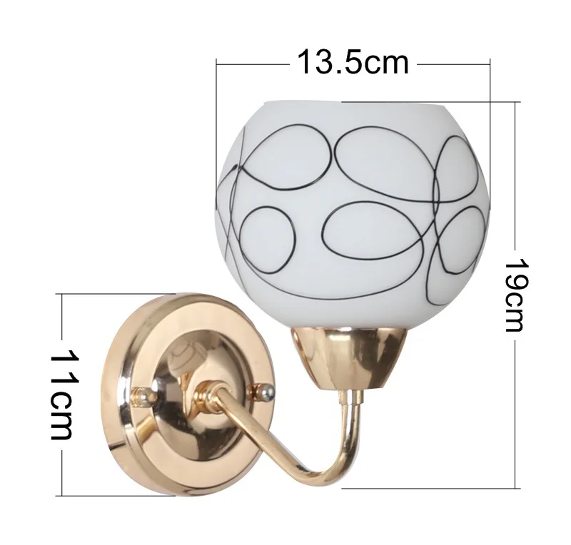 New Modern style Wall Lamp bedroom living room lights Sconces Indoor Stair Light Fixture LED27
New Modern style Wall Lamp bedroom living room lights Sconces Indoor Stair Light Fixture LED27