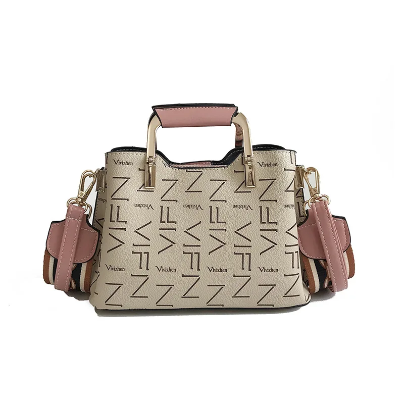 Classic handbags 2021PU fashion all-match casual trend printing texture portable messenger shoulder bag
Classic handbags 2021PU fashion all-match casual trend printing texture portable messenger shoulder bag