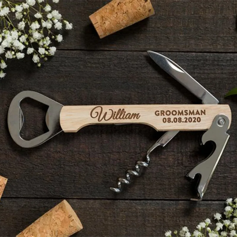Personalized Bottle Opener Custom Groomsmen Gifts Men Wedding Guests Gift Best Man Gift Engraved Bottle Opener
Personalized Bottle Opener Custom Groomsmen Gifts Men Wedding Guests Gift Best Man Gift Engraved Bottle Opener