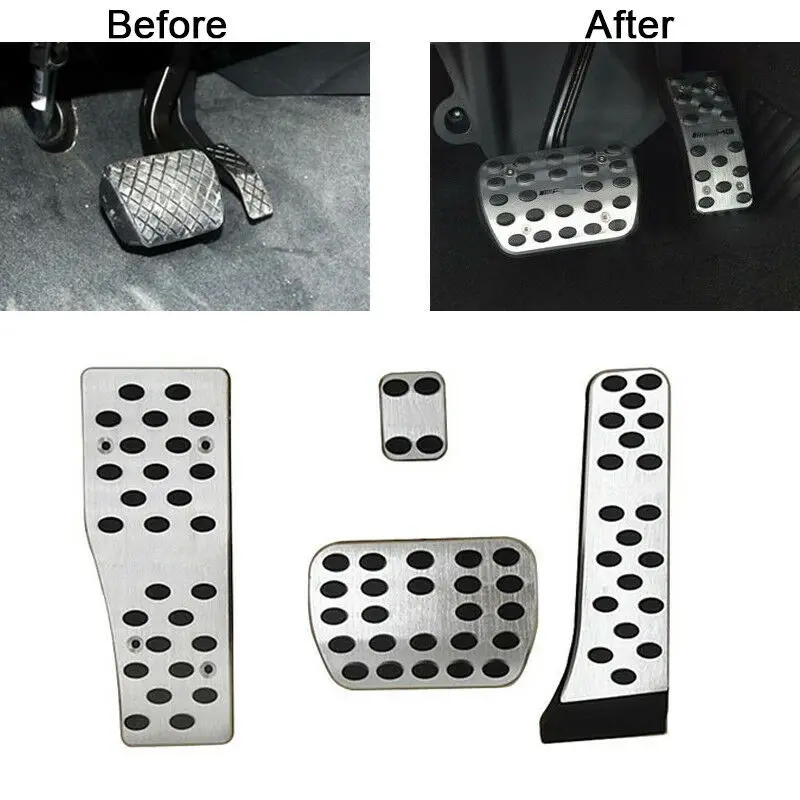 Aluminum Car Pedals Foot Pads Automobiles Pedal Cover For Mercedes-AMGW203 W124 W210 W211 W219 E-Class Accessories
Aluminum Car Pedals Foot Pads Automobiles Pedal Cover For Mercedes-AMGW203 W124 W210 W211 W219 E-Class Accessories