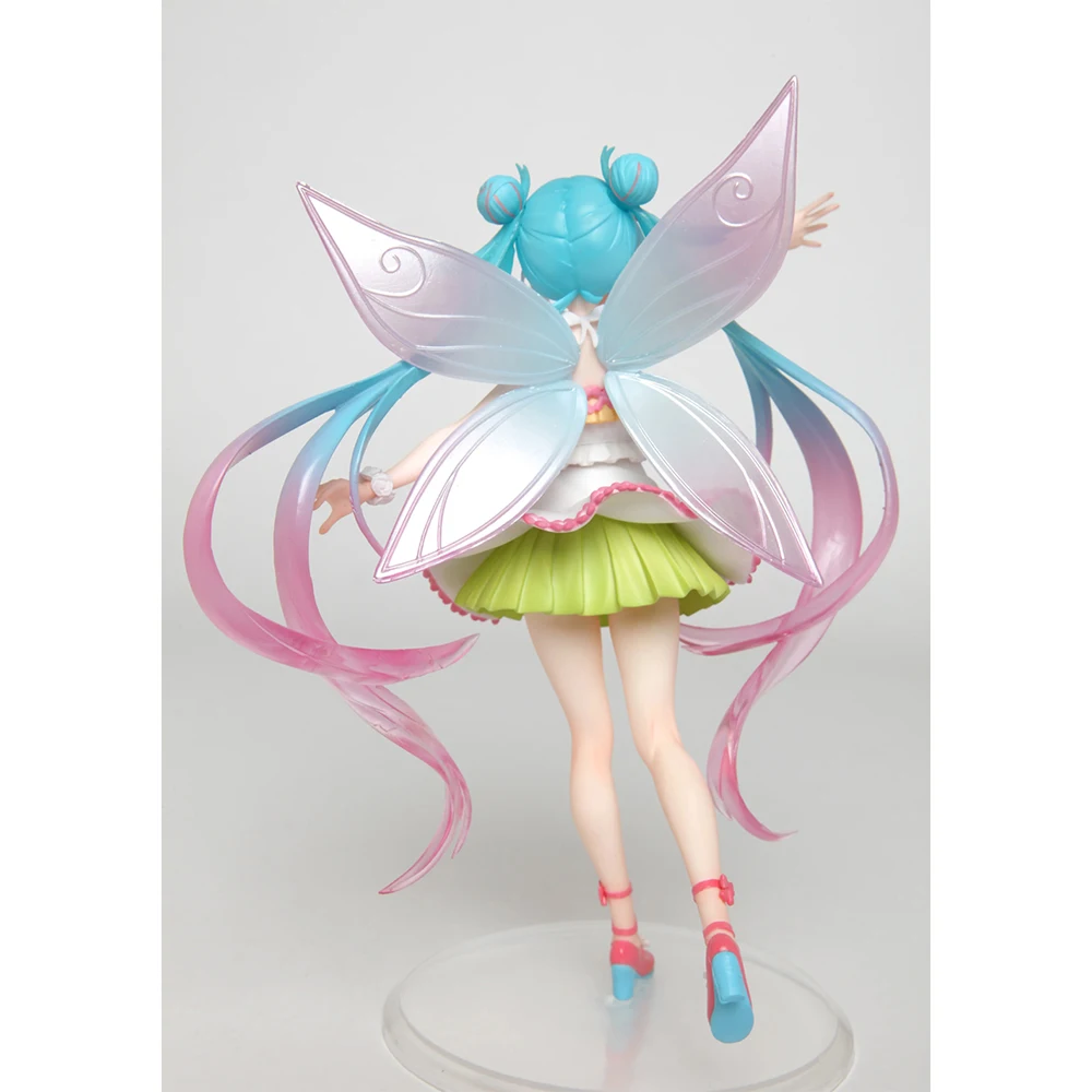В наличии Taito оригинальный Vocaloid Hatsune Miku 3Rd Season Spring Ver. Экшн-фигурка бабочки эльфов