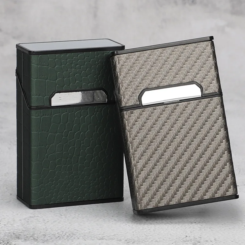 20 Cigarettes Case Cigarette Pack Portable Cigarette Protective Container Pressure Proof Cigarette Box Smoking Accessory for Men
20 Cigarettes Case Cigarette Pack Portable Cigarette Protective Container Pressure Proof Cigarette Box Smoking Accessory for Men