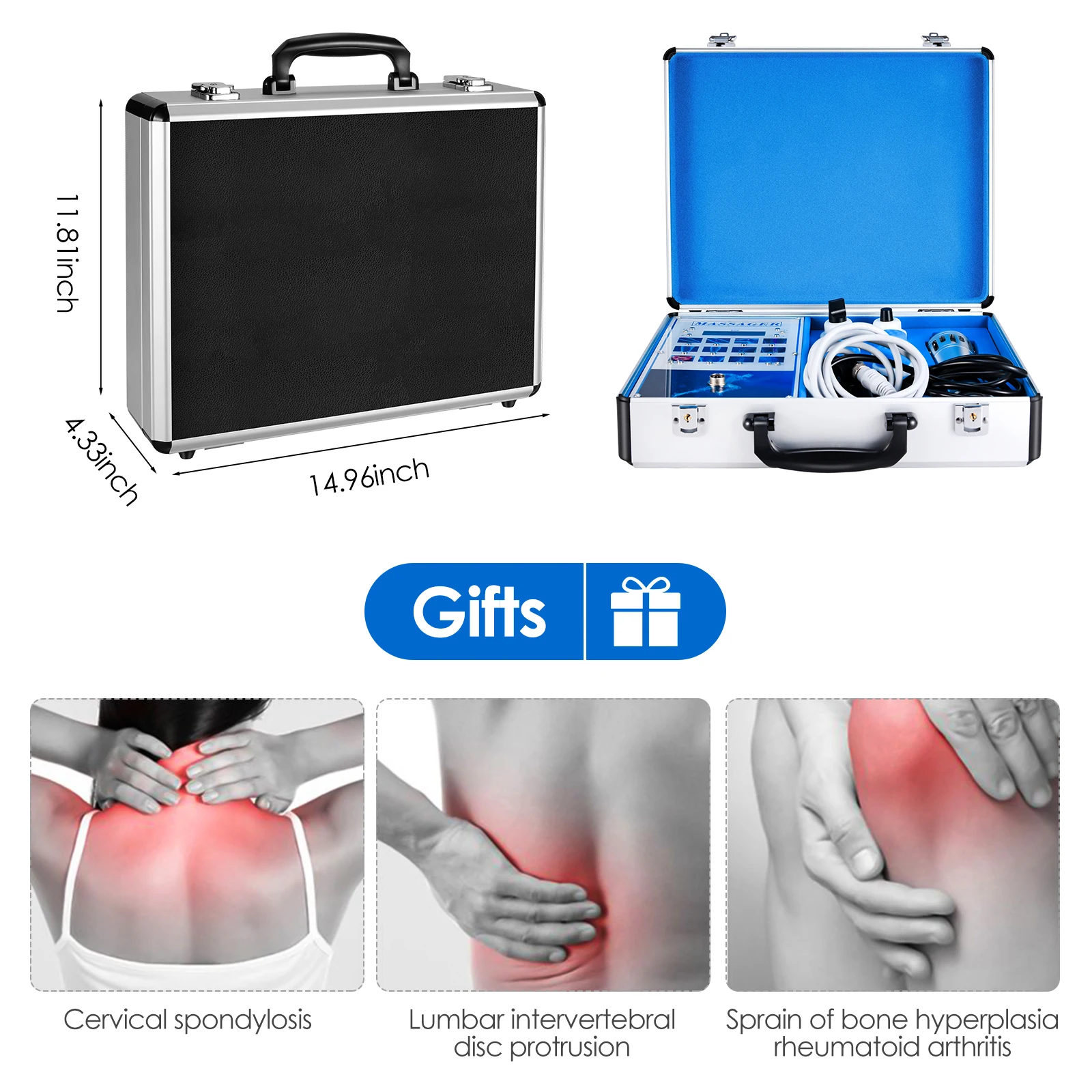 Shockwave Therapy Machine Electromagnetic Extracorporeal Shock Wave Therapy Effective Electromagnetic Shock Wave Body Massager
Shockwave Therapy Machine Electromagnetic Extracorporeal Shock Wave Therapy Effective Electromagnetic Shock Wave Body Massager
