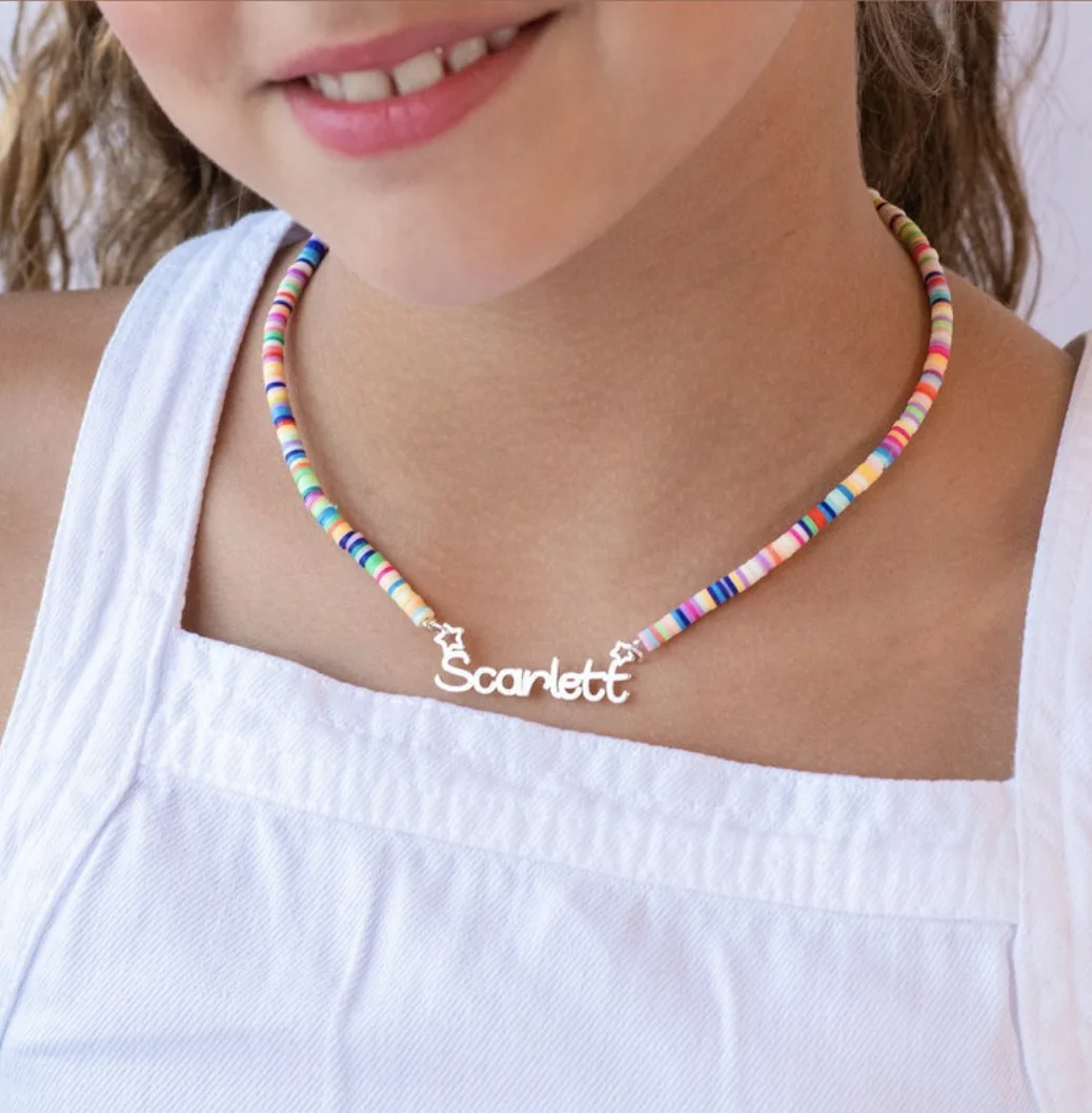 Custom Name Necklace Pearl Clay Necklace Name Necklace Pendant Handmade Women Necklace Christmas Gift for Girls Birthday Gift
Custom Name Necklace Pearl Clay Necklace Name Necklace Pendant Handmade Women Necklace Christmas Gift for Girls Birthday Gift