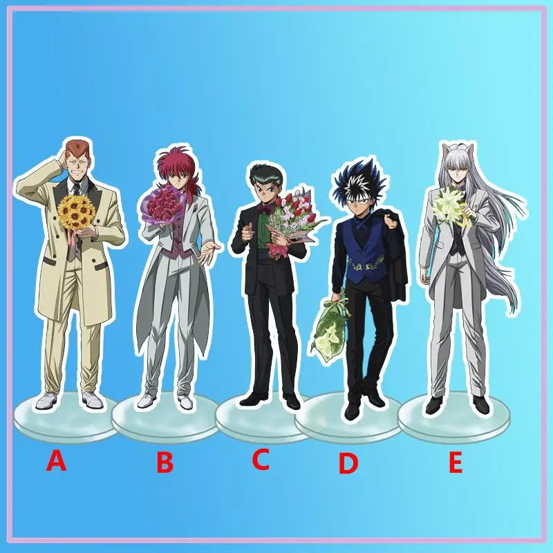 Anime Stand Yu Yu Hakusho Kuwabara Kazuma Urameshi Yuusuke Acrylic Figure Display desktop decoration 15cm
Anime Stand Yu Yu Hakusho Kuwabara Kazuma Urameshi Yuusuke Acrylic Figure Display desktop decoration 15cm