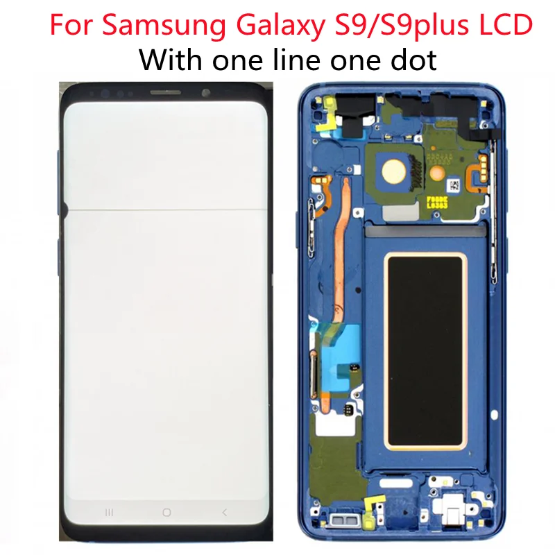 Second-hand original Samsung Galaxy S9 G960 S9plus G965F G965W touch screen digital LCD display one line one point AMOLED test
Second-hand original Samsung Galaxy S9 G960 S9plus G965F G965W touch screen digital LCD display one line one point AMOLED test