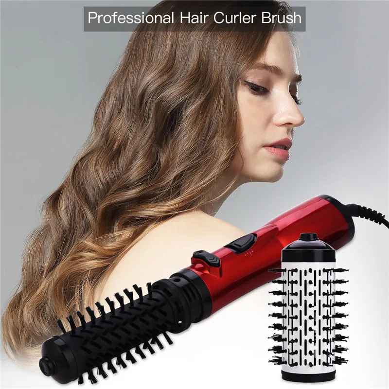 2 in 1 Automatic Rotating Hair Dryer Hot Air Styler Comb Curling Iron Roll Large Waver Volumizer Hair Straightener Styling Brush
2 in 1 Automatic Rotating Hair Dryer Hot Air Styler Comb Curling Iron Roll Large Waver Volumizer Hair Straightener Styling Brush