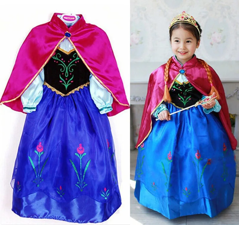 Детские платья для девочек летнее платье принцессы нарядный костюм на Хэллоуин