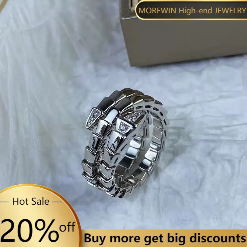 2022 New 925 Sterling Silver Snake-shape Ring Trend Fashion Men's And Women's Wedding Couple Ring High-end Luxury Jewelry Gift
2022 New 925 Sterling Silver Snake-shape Ring Trend Fashion Men's And Women's Wedding Couple Ring High-end Luxury Jewelry Gift