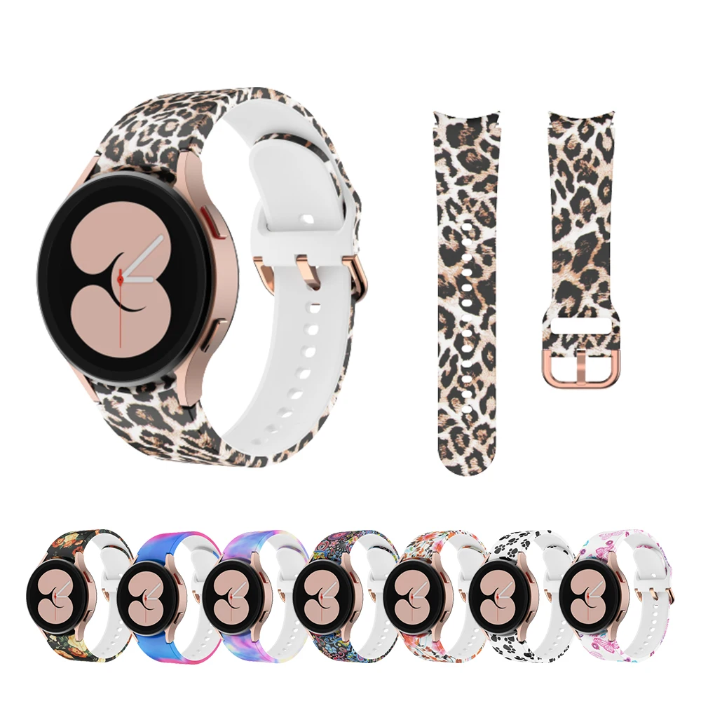 Printing Silicone Band for Samsung Galaxy Watch 4 44mm/40mm Cat Design Women Strap for Samsung Watch 4 Classic Band 46mm/42mm
Printing Silicone Band for Samsung Galaxy Watch 4 44mm/40mm Cat Design Women Strap for Samsung Watch 4 Classic Band 46mm/42mm
